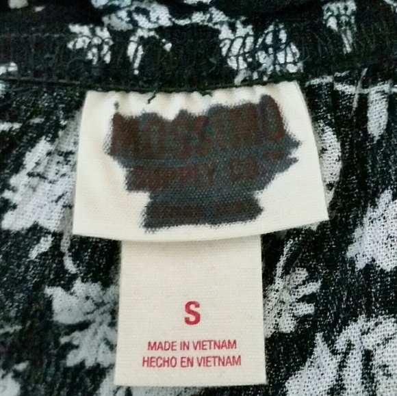 Black & White Floral Spring/Summer Dress - Picture 4 of 5